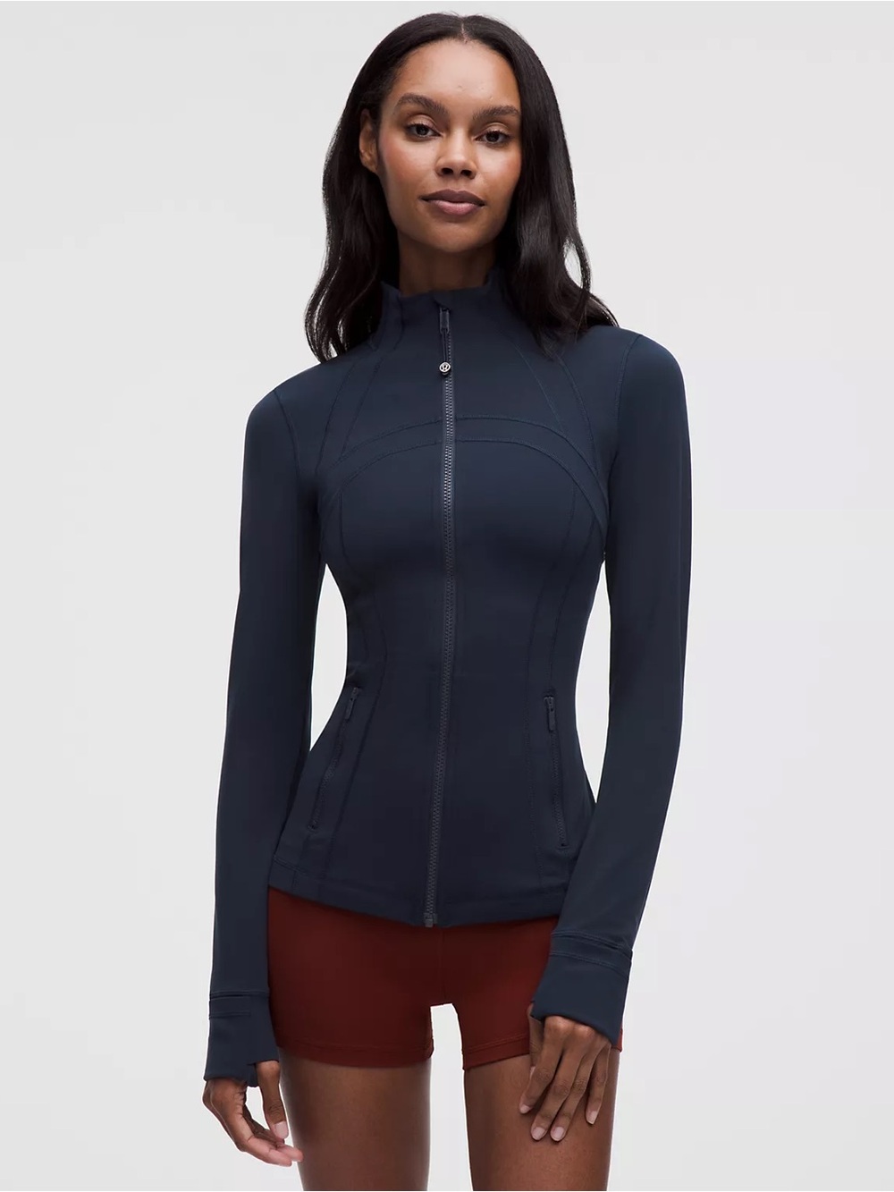Lululemon Nulu Define Jacket in navy— size 2
